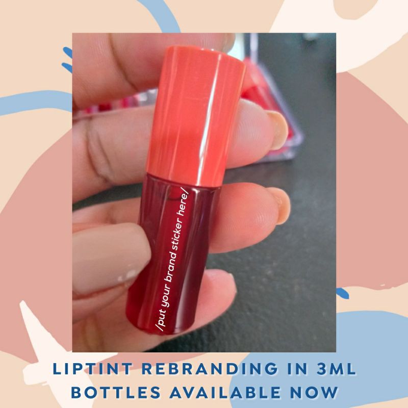 Lip Tint Rebranding Package 3ml (50pcs) Shopee Philippines