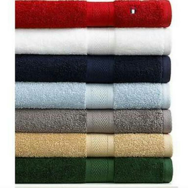 Tommy Hilfiger Plain Towels