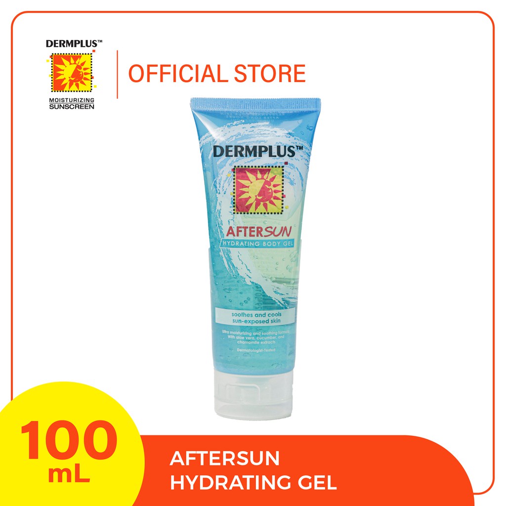 Facial Moisturizer DERMPLUS AFTERSUN HYDRATING GEL 100ML Shopee