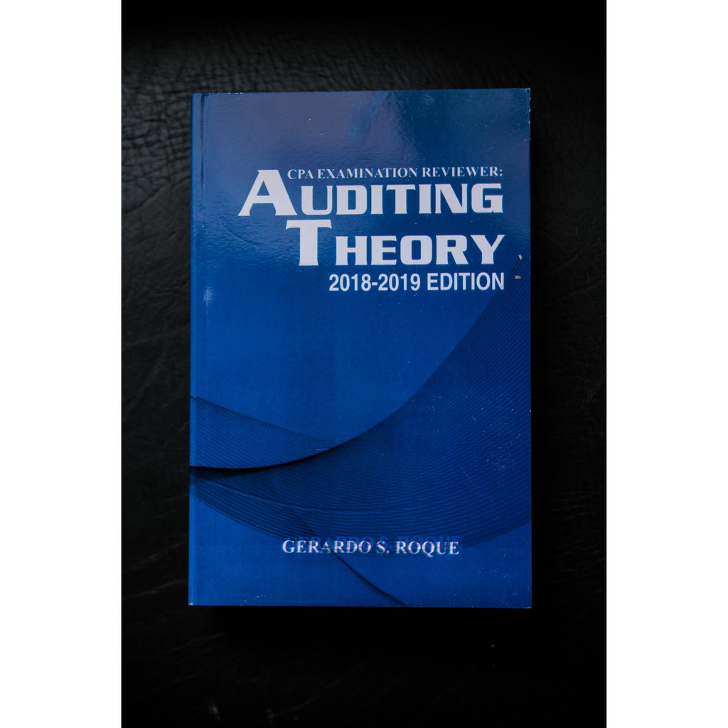 Roque: 2019: CPA Examination Reviewer In Audit Theory | Shopee Philippines