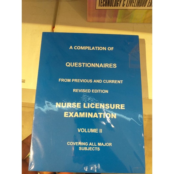 A COMPILATION QUESTIONNAIRE NURSE LICENSURE EXAMINATION 2023 | Shopee ...