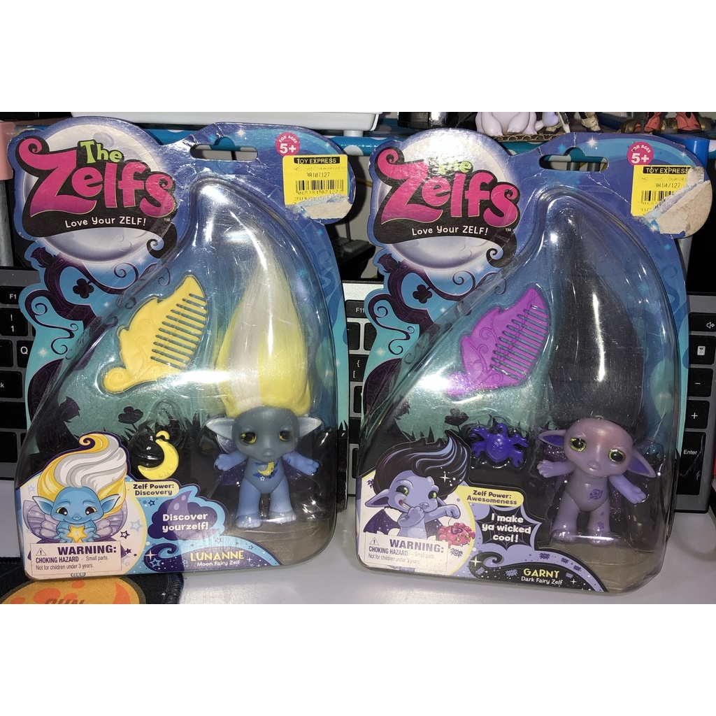 The Zelfs Trolls Fairy Figures Hard Toys Collection Figures | Shopee ...