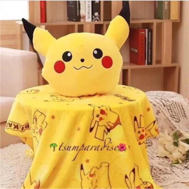 Pikachu best sale pillow blanket