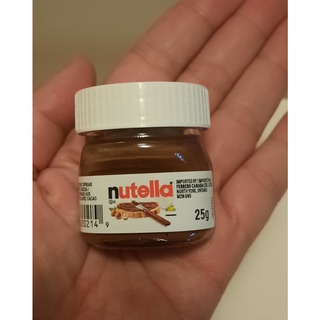 Smallest (30g) and biggest (3kg) jar of Nutella currently