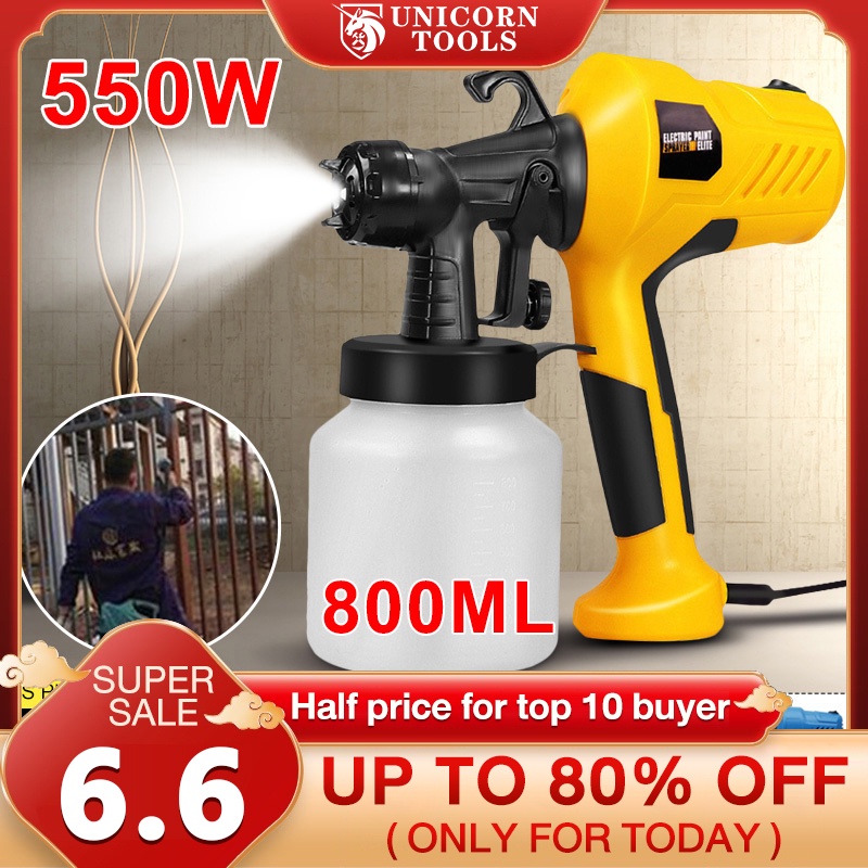 Spray gun paint sprayer original,paint spray portable, 550W electric