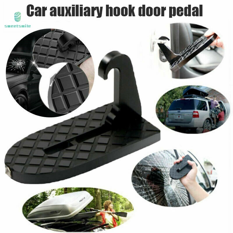 Folding Car Door Latches Hook Step Mini Foot Pedal Ladder for SUV Truck