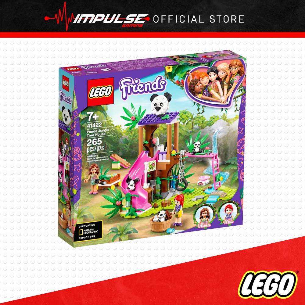 LEGO 41422 Friends - Panda Jungle Tree House | Shopee Philippines