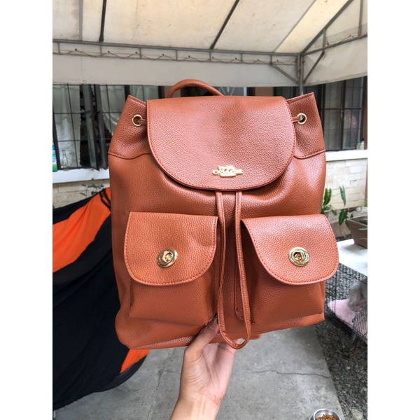 Coach drawstring outlet backpack