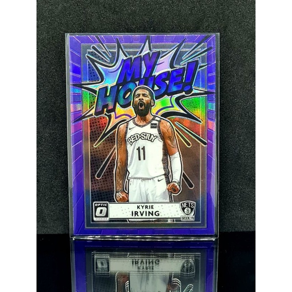 Kyrie Irving 2020-21 Panini Donruss Optic My House Insert Purple Prizm NBA  Card