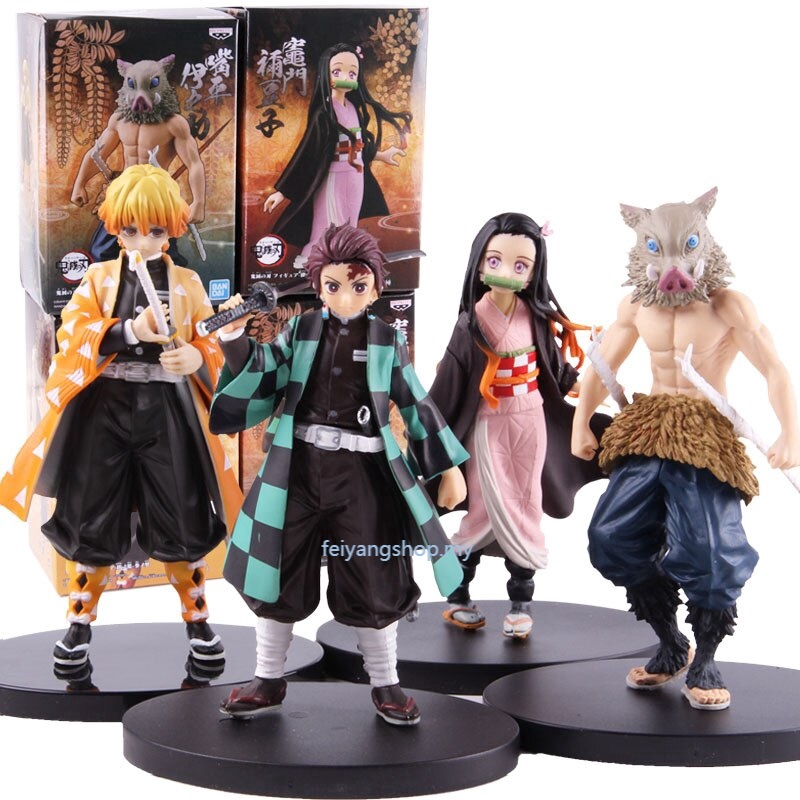 NUWIND Anime-Figur Agatsuma Zenitsu – Sitzende Pose, Ca. 10 Cm Hoch, Aus PVC