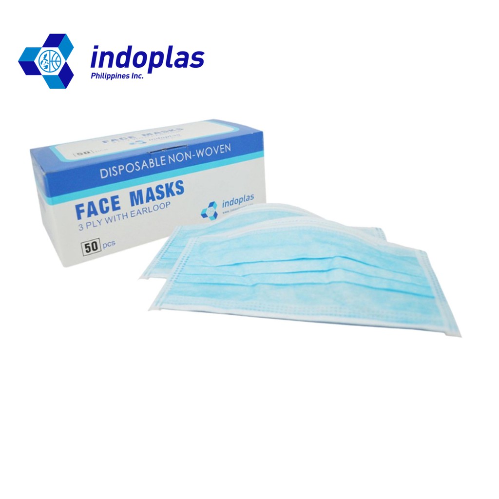 FDA APPROVE 50PCS. . Disposable Face Mask 3-Ply with Earloop | Shopee ...