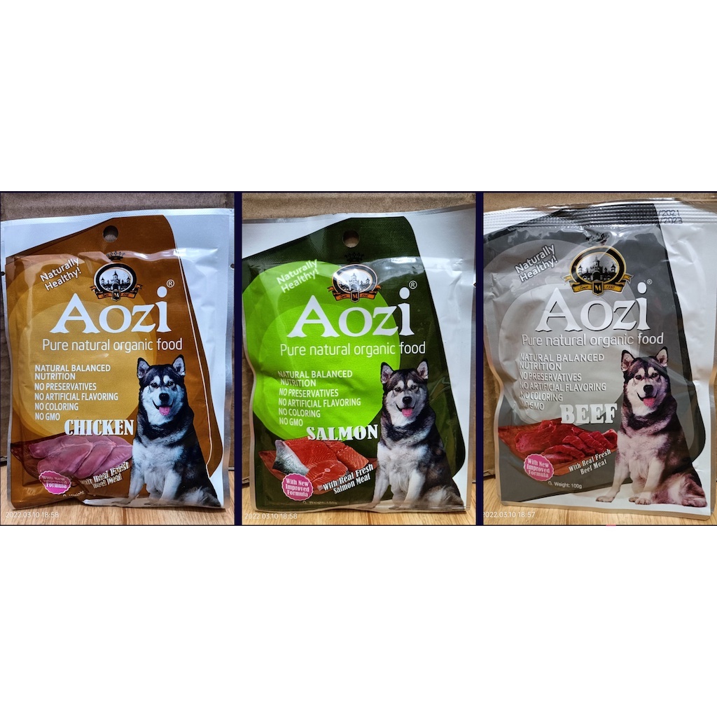 Aozi Dog Wet Food Pouch 100g Shopee Philippines