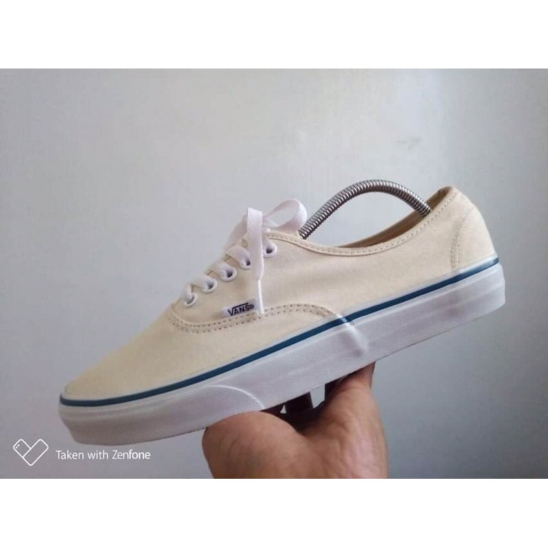 Vans authentic off white clearance shoes