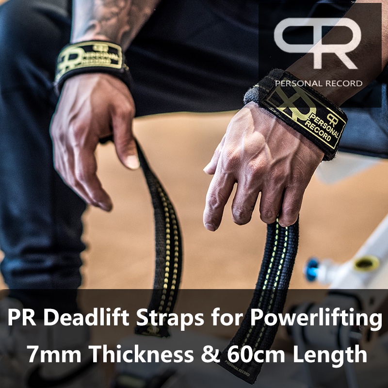 PR Lifting Wrist Straps for Weightlifting, Bodybuilding, Powerlifting ...