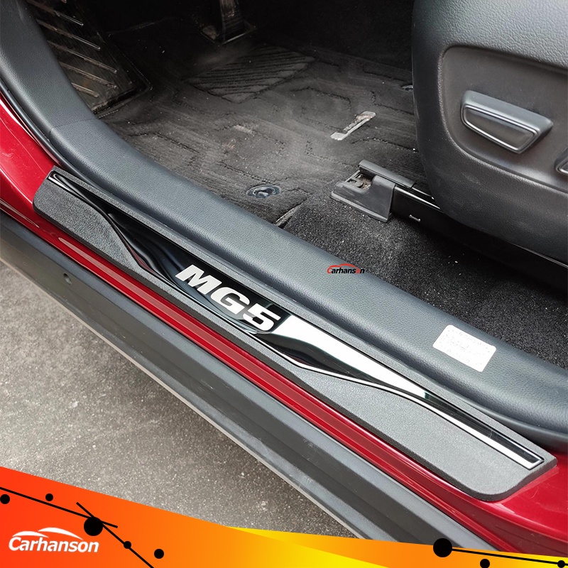 Car Side Door Sill Strips For MG5 MG 5 2012-2024 Accessories Anti ...