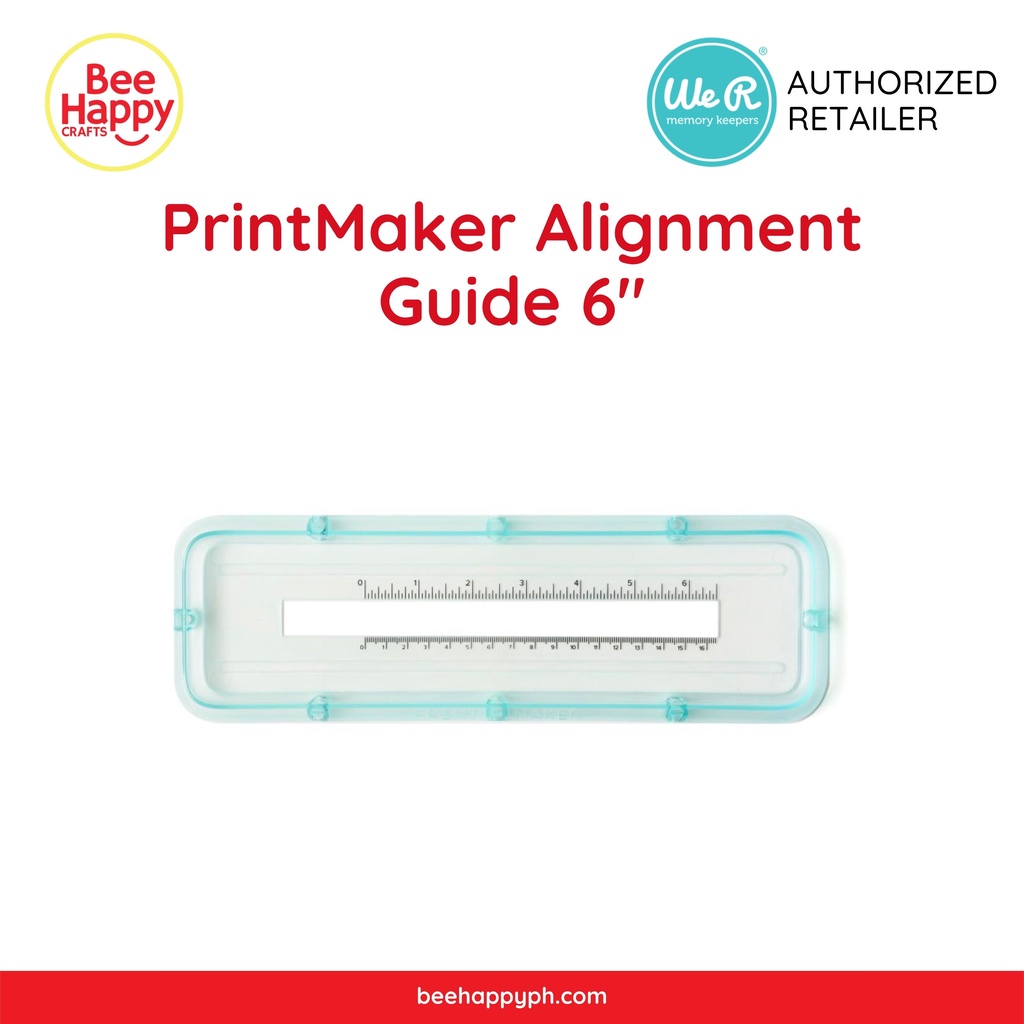 We R Memory Keepers PrintMaker Alignment Guide 6" | Shopee Philippines