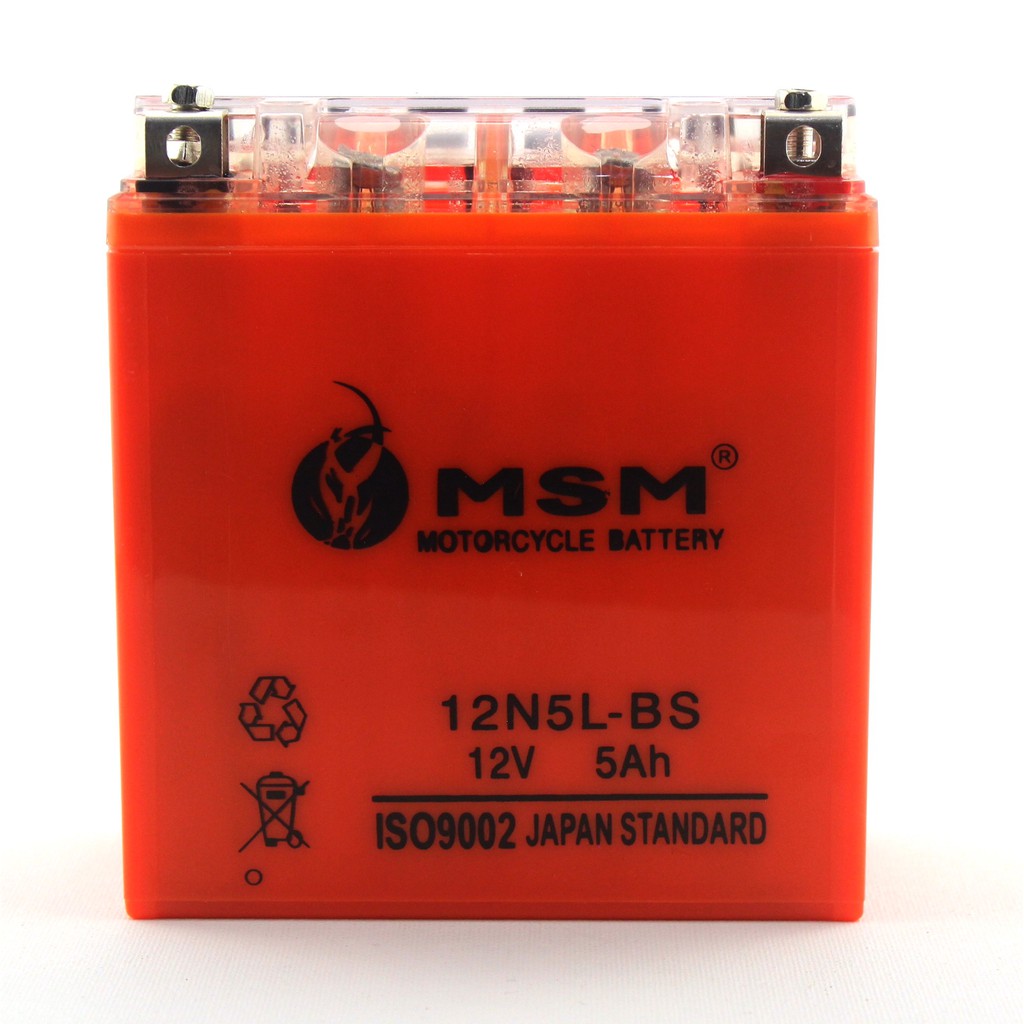 Motorcycle Battery 12N5L-BS ( Gel Battery 12N5L-BS Maintenance Free ...