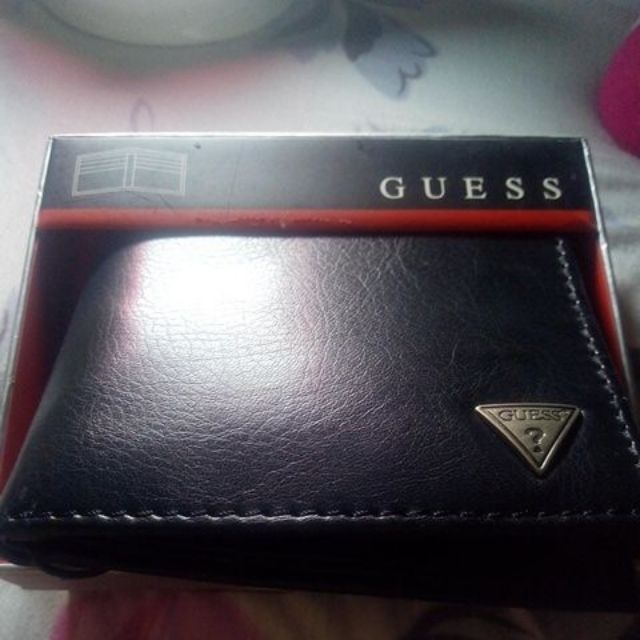 Guess wallet best sale mens price