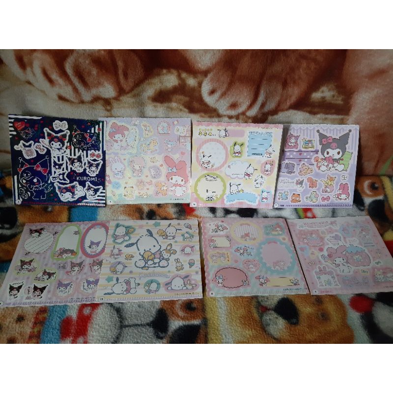 CLEARANCE SALE! Sanrio Collectible Stickers Kuromi My Melody Pochacco ...