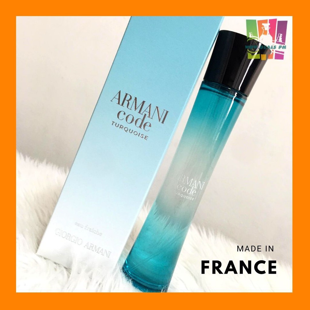 Armani Code Turquoise Perfume 75ml By G I O R G I O A R M A N I FOR WOMEN Luxury Perfume