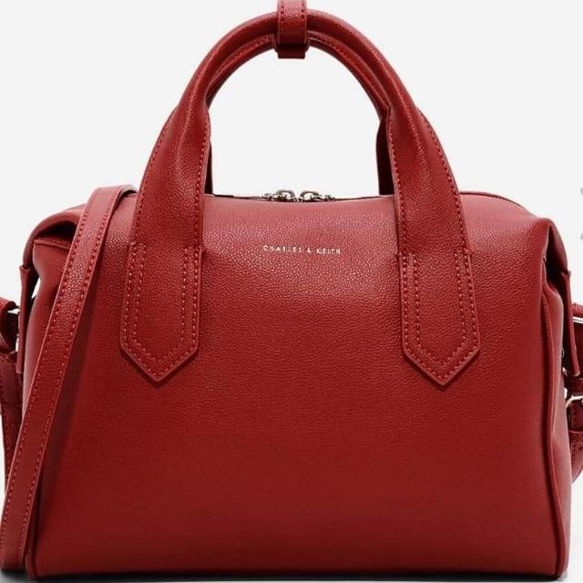 Charles & keith soft bowling bag sale