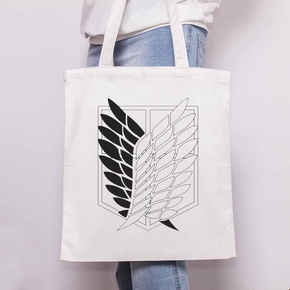 Attack on titan tote outlet bag