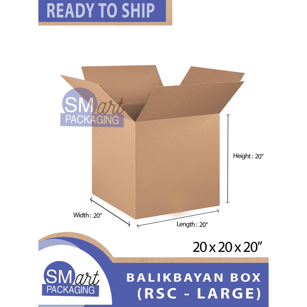 Balikbayan Box (1pc) Shopee Philippines