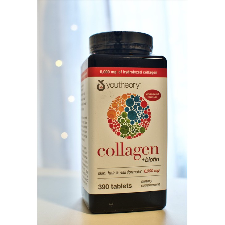 youtheory Collagen Plus Biotin, 390 Tablets Shopee Philippines