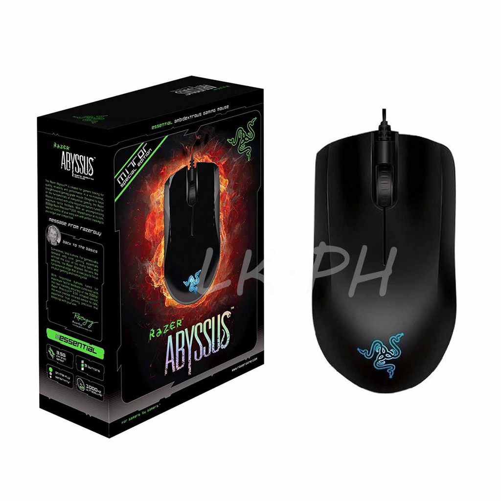 Razer Abyssus Optical PC Gaming Mouse | Shopee Philippines