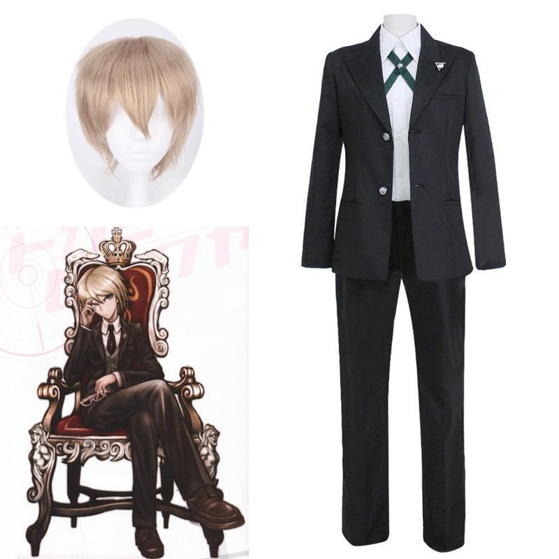 Togami Byakuya Premium Cosplay Costume Authentic Danganronpa Set ...