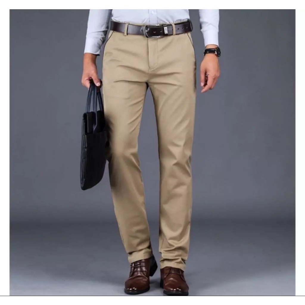 Men's Straight Cut Slacks MAKAPAL (Size: 29,30,31,32,33,34,36,38,40 ...