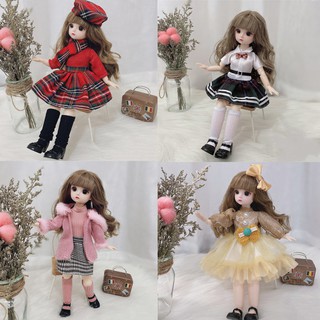 Multi Size Dolls Briefs Girls Dolls Cartoon Underwear suitable for 1/12 1/6  1/4 1/3 Doll Clothes Accessories Kids DIY Doll Gift