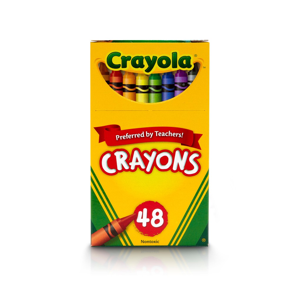 Crayola 48 Colors Crayons for coloring, preferred by teachers | Shopee ...