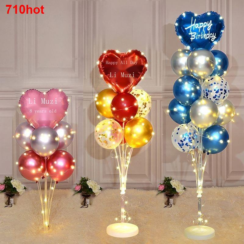 Party Supplies Balloons Happy birthday table floating ball decoration ...