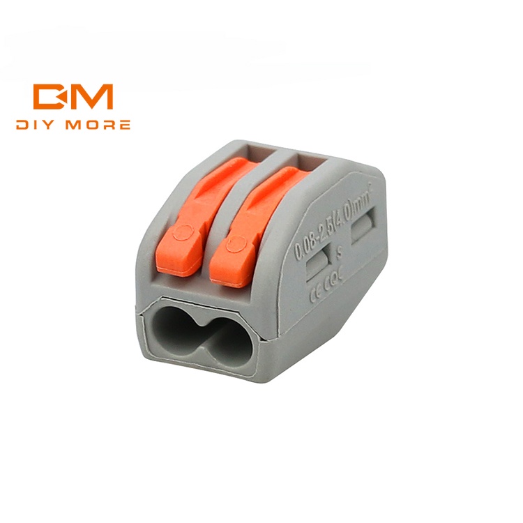 Diymore Spring Lever Terminal Block Electric Cable Universal Compact Wire Connector 32a Ae 5716