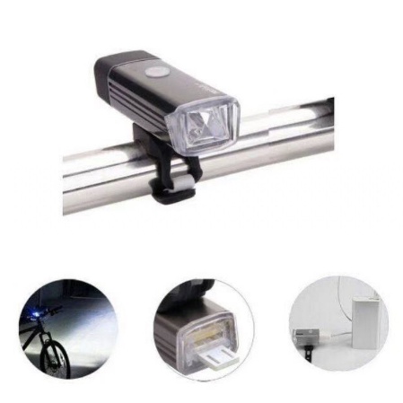 Machfally QD001 Bicycle Waterproof USB Charging LED Light Shopee