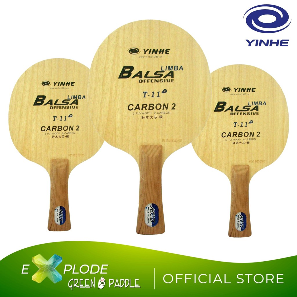 Yinhe T11 Balsa Carbon Table Tennis Blade ⭐⭐ READY STOCK ⭐⭐ Shopee