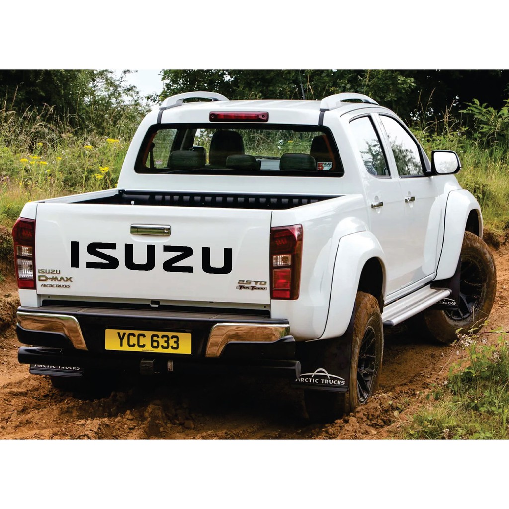 ISUZU Tailgate Sticker Original Size | Shopee Philippines