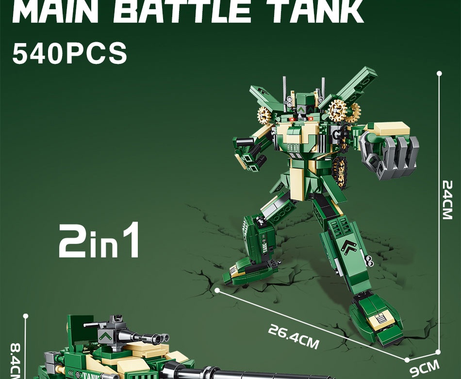 Military Series M1A1 /Leopard 2/Type 99/K2 Main Battle Tank Model ...