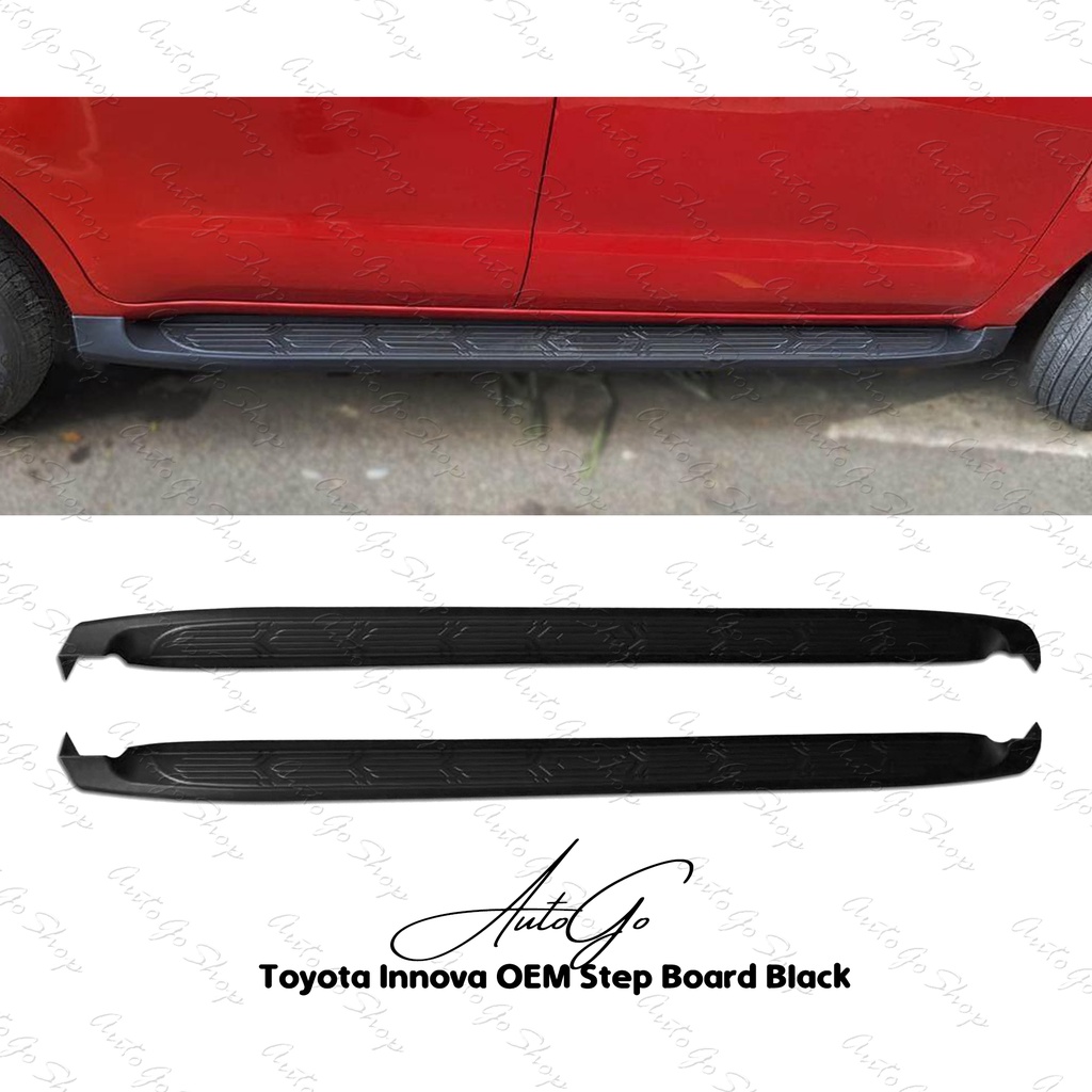 Toyota Innova 2016 - 2020 OEM Step Board / Stepboard Black | Shopee ...