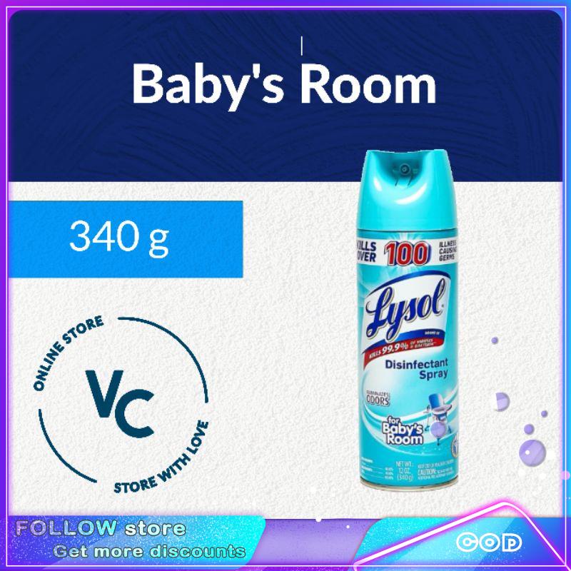 Lysol Disinfectant Spray 340grams Baby's Room Originaldisinfectant Shopee Philippines