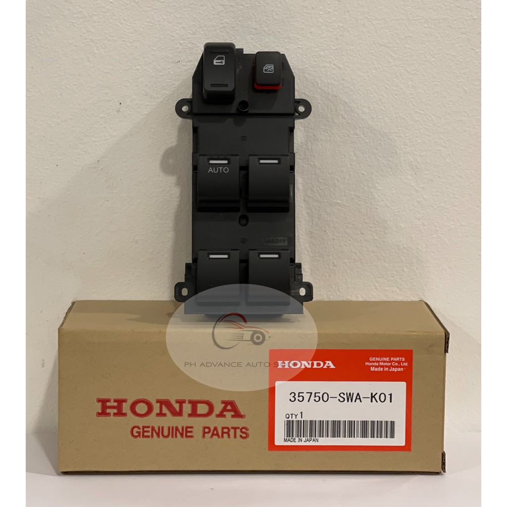 Power Window Switch Honda CRV 20072011 35750SWAK01 Shopee Philippines