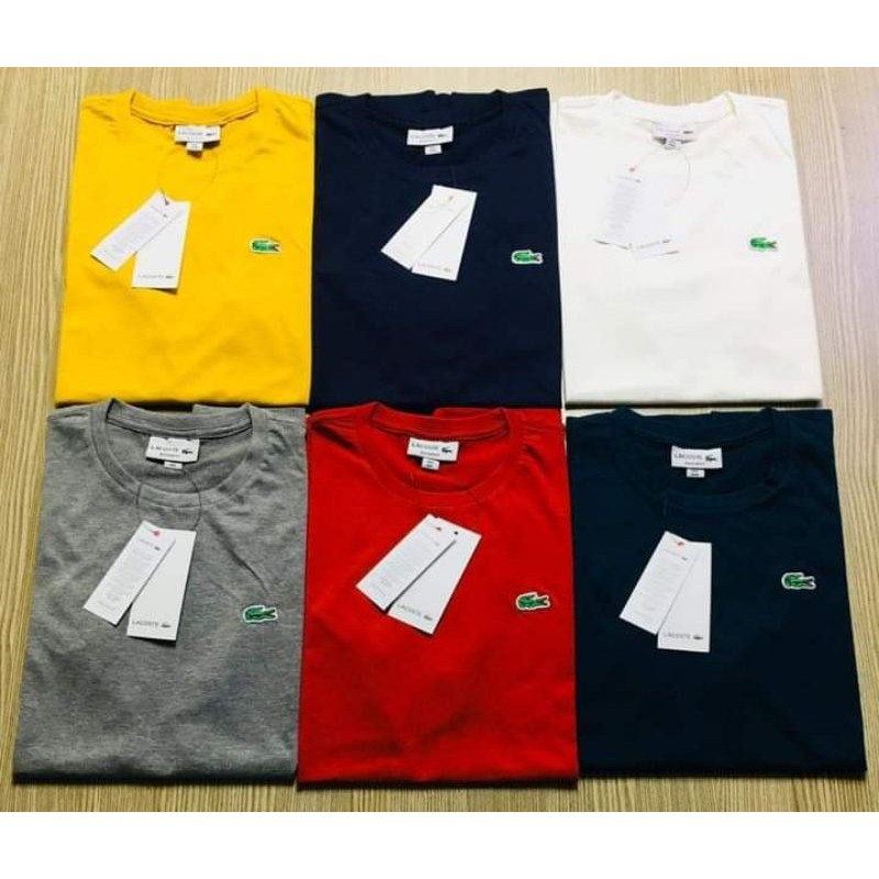 lacoste t shirt colors