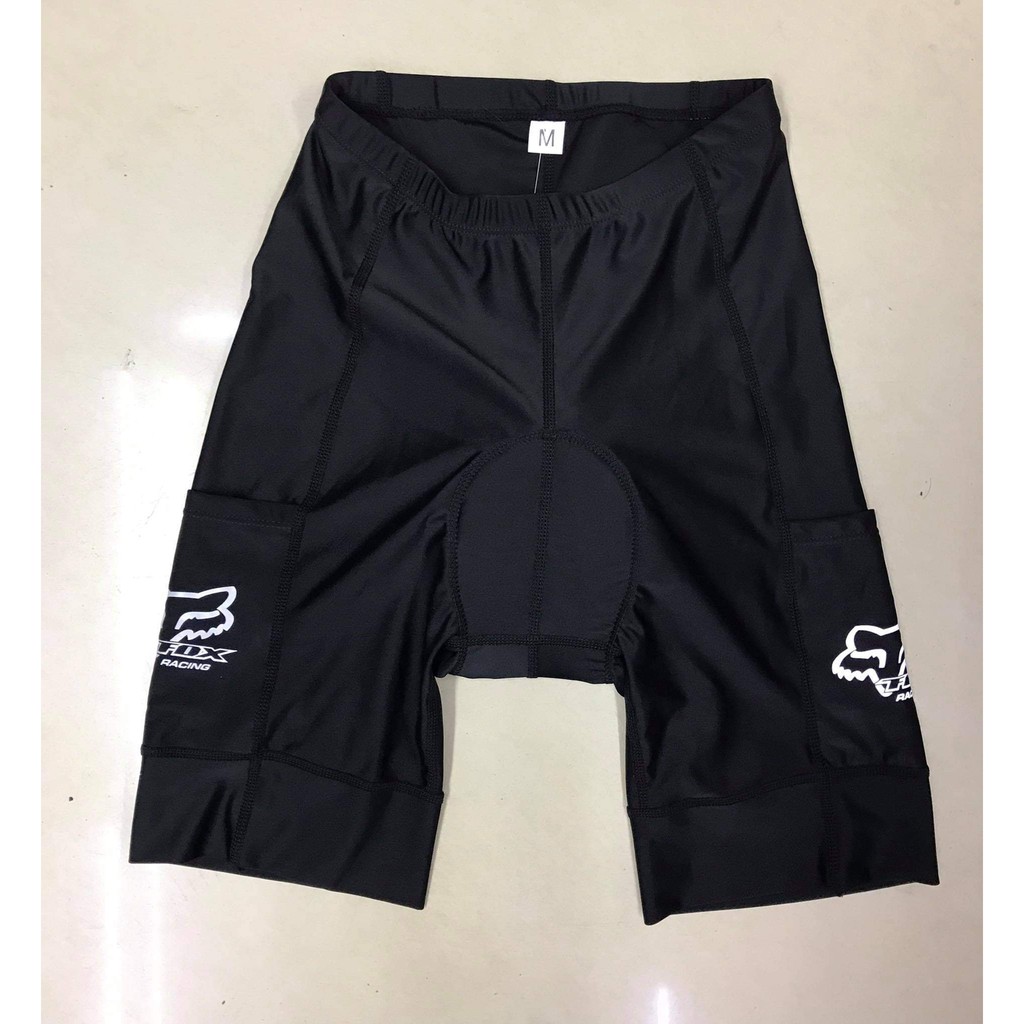 BK FOX cycling shorts for men shorts with padded unisex elasticated waistband shorts Shopee Philippines