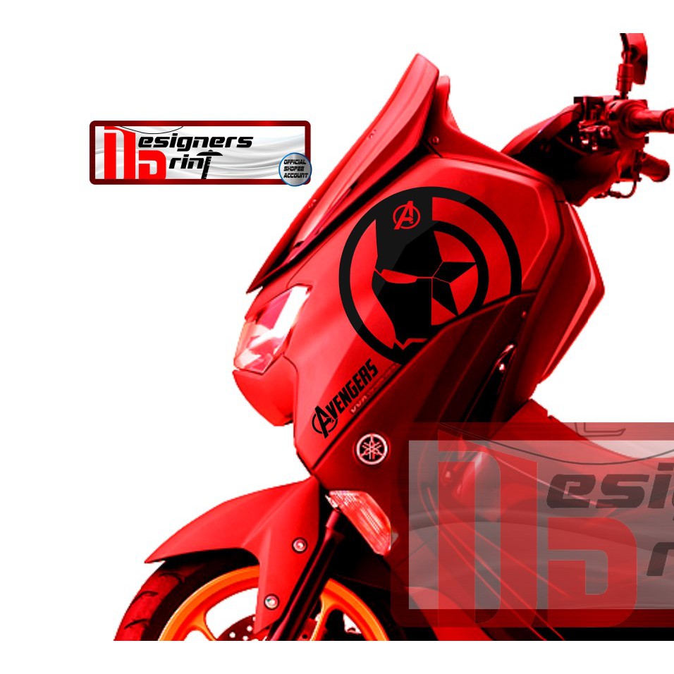 Nmax Decals new Design by Designers Print Avengers Design Sticker