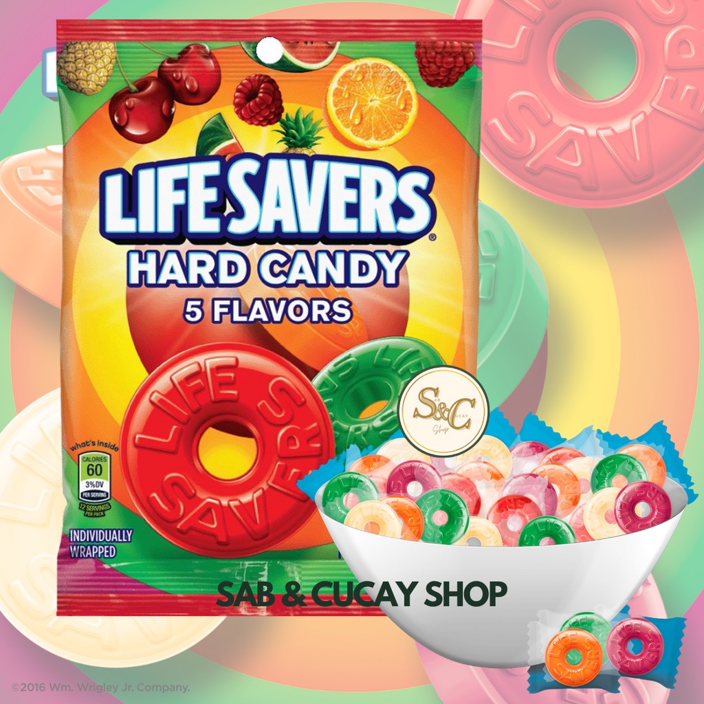 LifeSavers 5 Flavors Hard / Gummy Candy Bag | Shopee Philippines