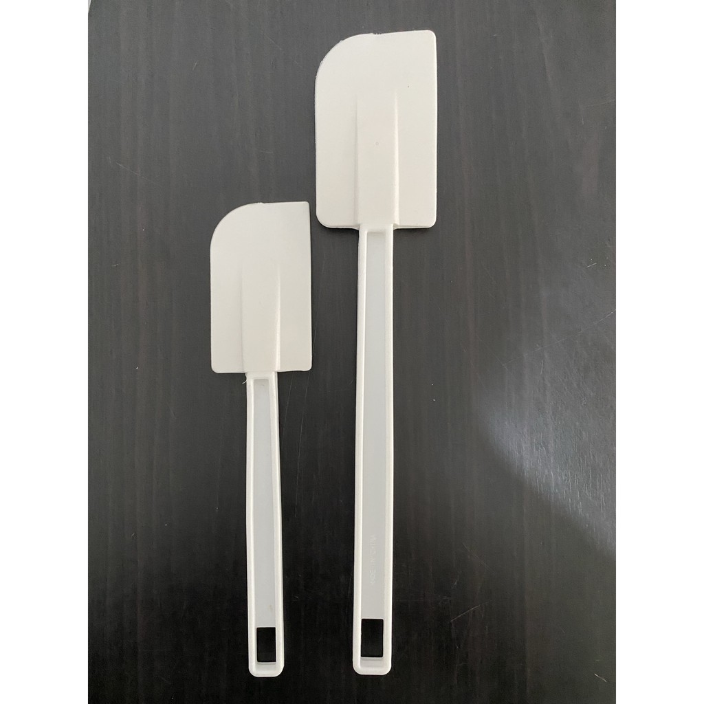 White scraping spatula 24 cm - Rubber