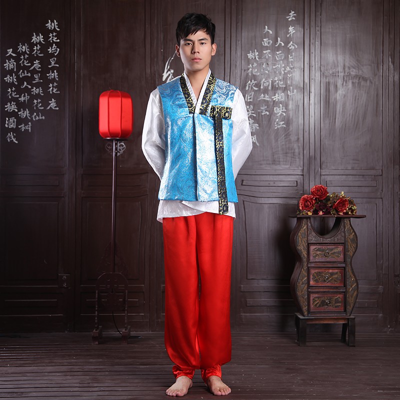 Korean traditional costume for male best sale