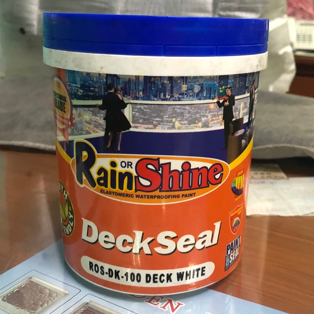 Rain Or Shine Deck Seal Deck White 1LT Shopee Philippines