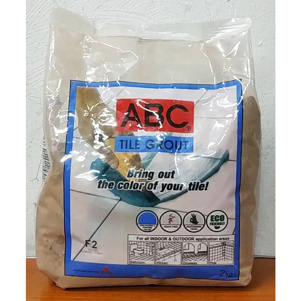 ABC TILE GROUT F2 SANDEL ( 2 KILOS ) Shopee Philippines
